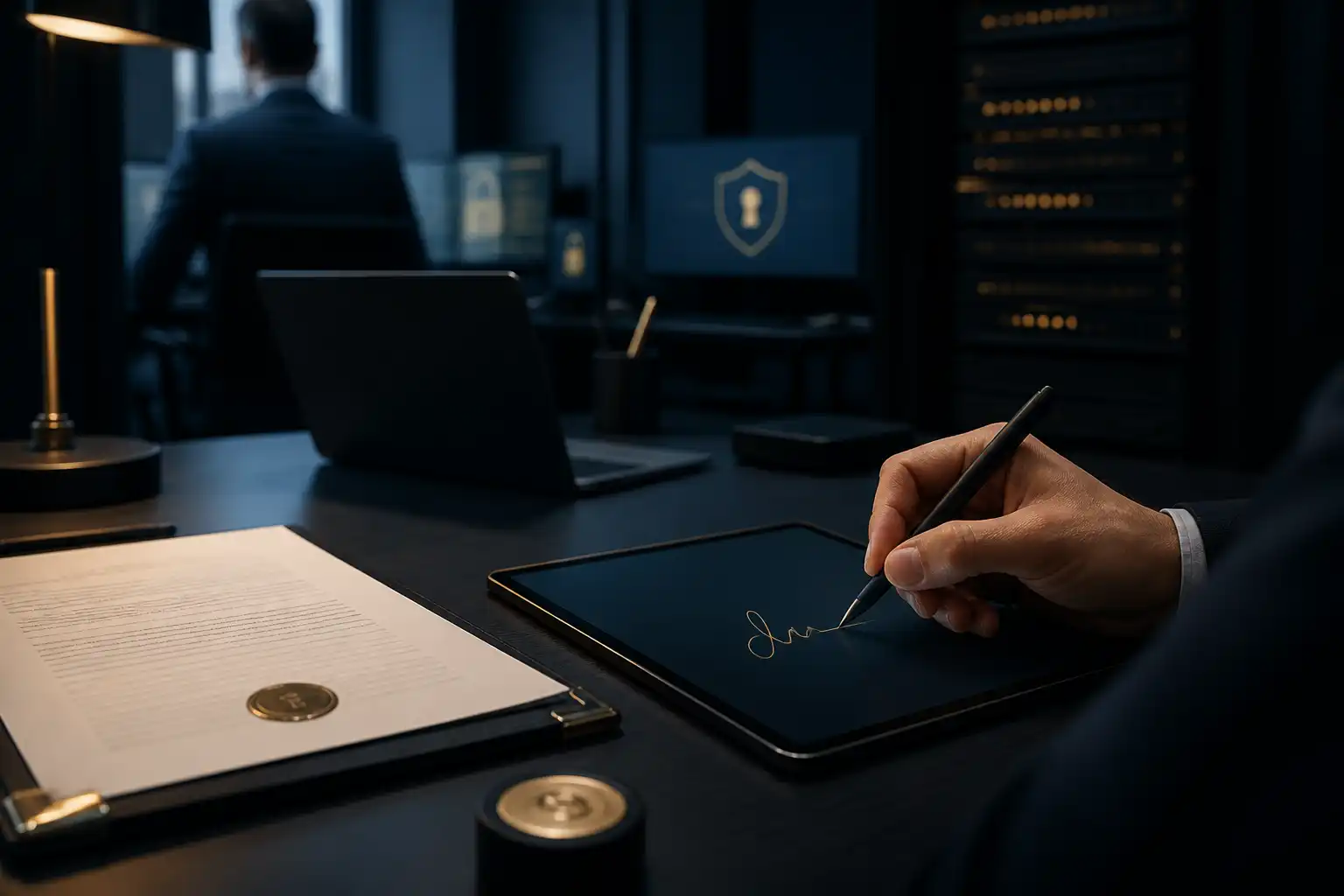 Digitale Unterschrift für Makler: Welche Signaturstufe wann?